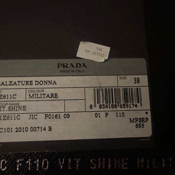 Prada size 38 Calzature Donna - Picture 4 of 6